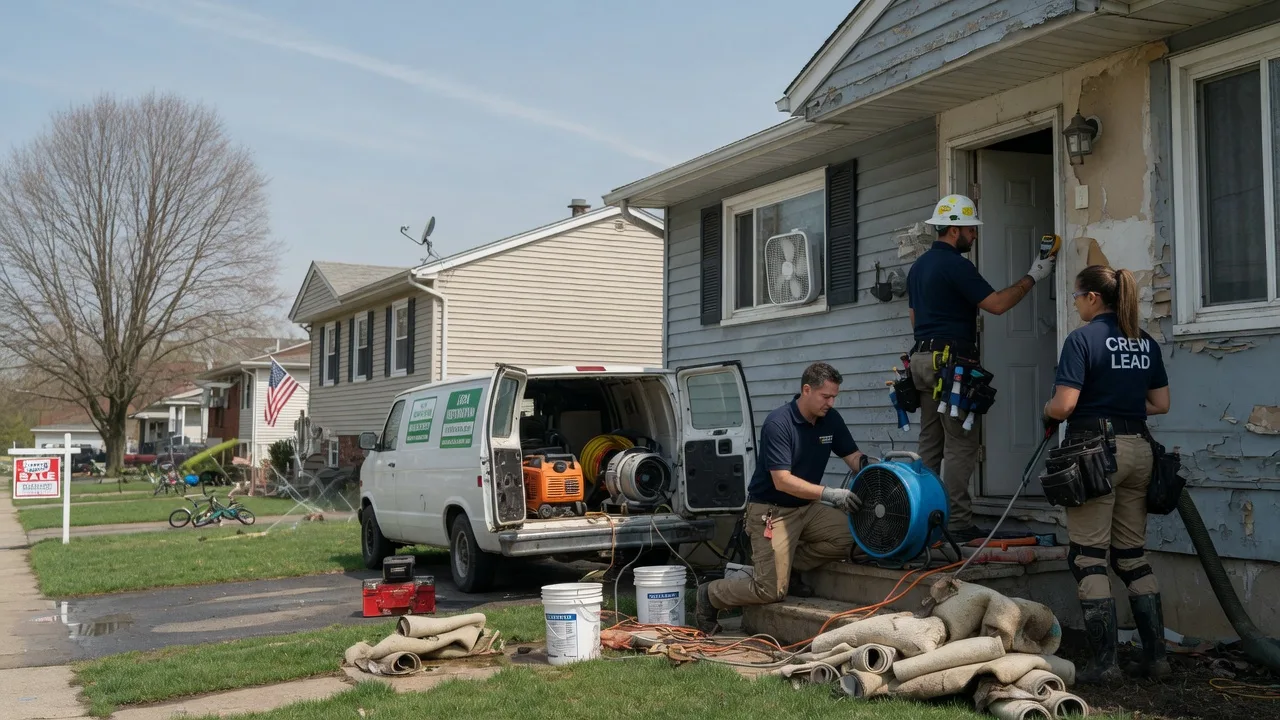 Flood Cleanup in Metamora, OH near me