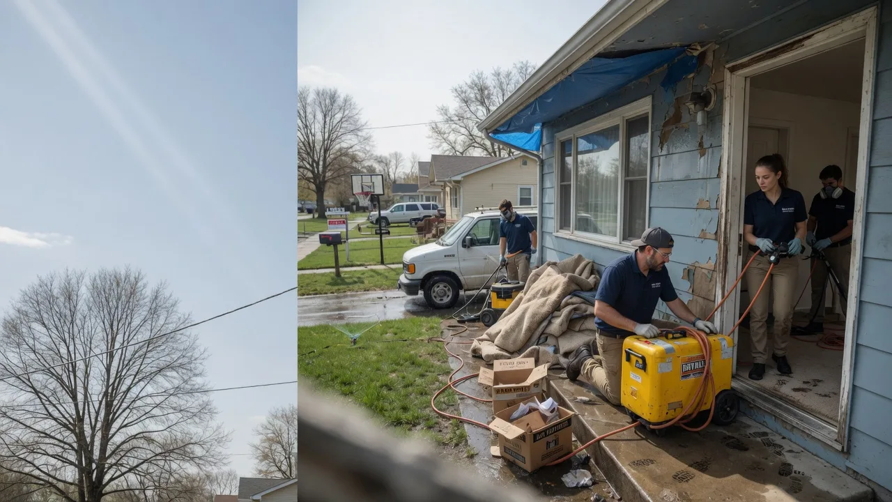 Basement Flood Cleanup in Metamora, OH near me